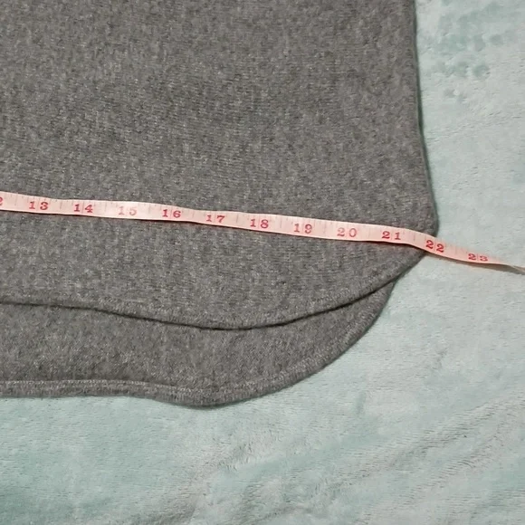 Charter Club Luxury Gray 100%cashemere Suether Women Size L - Picture 5 of 8